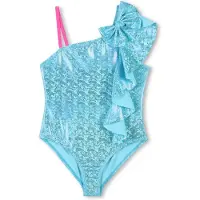 Billieblush U20920 Swimsuit Bleu 12 Years Fille