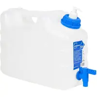 vidaXL Bidon d'eau avec robinet distributeur de savon 10 L plastique
