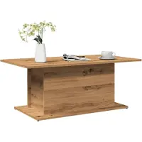 vidaXL Table basse Artisan-Chêne 102x55,5x40 cm Bois composite