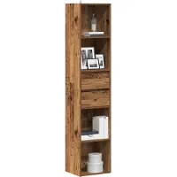 vidaXL Bibliothèque vieux bois 36x30x171 cm bois d'ingénierie