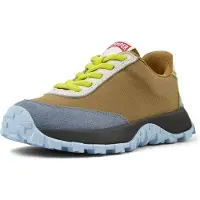 Camper unisex pour enfant. K800548-014 Chaussures en cuir marron Drift Trail (28), Plat, Lacets, Casuel, mode enfantine
