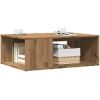 vidaXL Table basse Artisan-Chêne 90x67x33 cm Bois composite