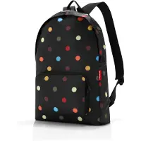 Reisenthel sac à dos Mini Maxi Foldable Backpack 14L Dots noir