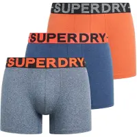Superdry Boxers 3 Units Multicolore S Homme