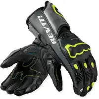 REV'IT! REV’IT! Quantum 3 Grey Neon Yellow Gloves Taille XL