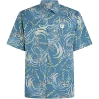 O'Neill Chemise crème / bleu-gris / jaune clair / gris foncé