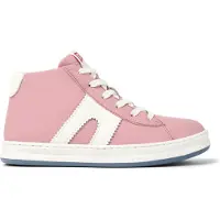 Camper pour femme/filles. K900349-008 Baskets en cuir Runner rose (30), Plat, Fermeture éclair, Casuel, mode enfantine