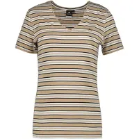 Luhta Kivihaka Short Sleeve T-shirt Marron M Femme