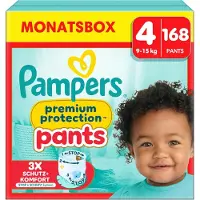 Pampers Premium Protection Pants - Culottes de protection - Taille 4 - 42 pièces - 2 paquets