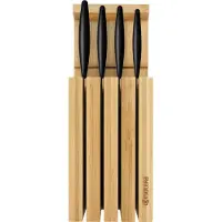 Kyocera Bloc à couteaux pour 4 couteaux, bambou -