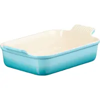 Le Creuset Rechthoekige Ovenschaal Caribbean Blue 32cm 3,85l