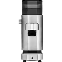 WMF Moulin à expresso (417080011), Cromargan, Moulin à café, Noir, Argent