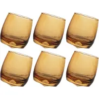Sagaform Glas m.rundem Boden 30cl, Verres, Orange