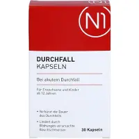 N1 Complément alimentaire contre la diarrhée Durchfall kapseln, 30 gélules