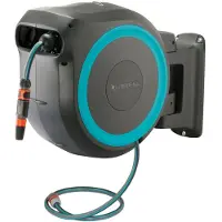 Gardena Box mural pour tuyau RollUp L (turquoise) 30 m