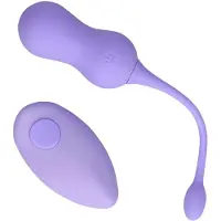 Shots Loveline - boules de geisha vibrantes sans fil rechargeables - violet