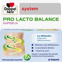 Doppelherz system PRO LACTO BALANCE, 30 gélules