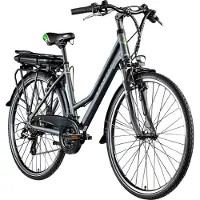 Zundapp Vélo électrique Z802 28 pouces, vélo de randonnée, taille à partir de 155 cm, 21 vitesses