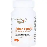 Vitaworld Extrait de safran 30 mg, 60 pcs KAP