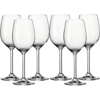 Leonardo Lot de 6 verres à vin blanc Daily