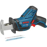 Bosch Powertools GSA 10.8 V-LI, Lithium-Ion (Li-Ion), 10.8 V, 1.3 Ah, 1.2 kg, noir, bleu - sans batteries