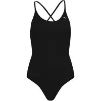 Puma V Neck Swimsuit Noir S Femme