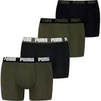 Puma Boxers vert foncé / noir / blanc