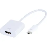 Vivanco CA UC HD 1 Adaptateur graphique USB Pixel (USB-C), Adaptateur USB, Blanc