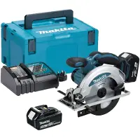 Makita DSS610RTJ Scie Circulaire Sans-fil - 18V Li-ion - 2 Batteries 5,0 Ah - MAKPAC - 165 Mm