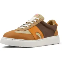 Camper Baskets basses 'Runner K21' sable / marron / cognac / orange