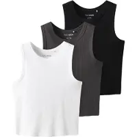 TWO SOON Haut anthracite / noir / blanc