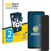 BROTECT Film anti-regards Anti-Spy Privacy Film de protection contre la lumière bleue (Mi 10 Lite), Téléphone portable : film de protection, Bleu