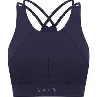 Born Living Yoga Saril Medium-high Support Sports Top Bleu L Femme