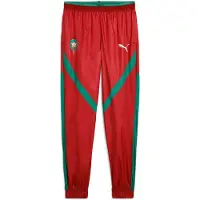 Puma Hommes, Bas de sport, FRMF Prematch Woven Pant (XL), Rouge, Vert