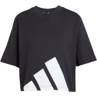 Adidas Essentials Big Logo Boyfriend Short Sleeve T-shirt Noir XL Femme