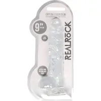 Realrock - gode réaliste transparent (transparent, 22 cm)
