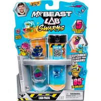 BEAST LAB Actiefiguur MrBeast Lab Swarms Series 2 Atomic Serie, 5-pack