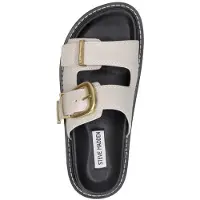Steve madden Mule or / blanc cassé