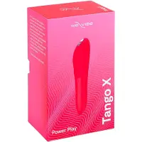 We-vibe Tango X - vibromasseur rechargeable étanche - corail