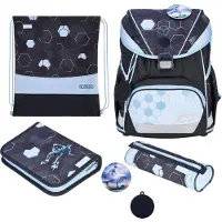 Herlitz 400197516 Schulranzen UltraLight XL Plus "Cyber Soccer" (cartable)