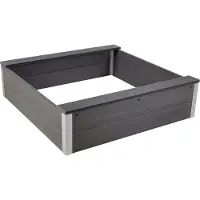 Dobar Bac à sable pour jardin avec bancs intégrés
