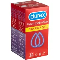 Durex - Préservatifs ultra fins - Pack 2x12
