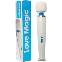 Love Magic Wand - vibromasseur de massage rechargeable - blanc