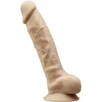Silexd 8 - vibromasseur avec télécommande - effet testicules - couleur chair