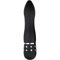 EasyToys Diamond Curved - mini vibromasseur courbé - noir