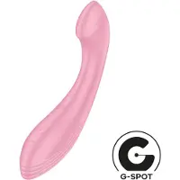 Satisfyer G-Force - vibromasseur point G rechargeable et étanche (rose)