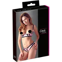 Cottelli - ensemble soutien-gorge bande rayé
