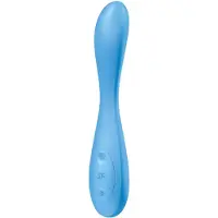 Satisfyer G-Spot Flex 4 - Vibromasseur point G connecté via application (turquoise)