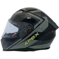 Apex Casque FI100 Valencia, noir/gris/jaune, S (55/56)
