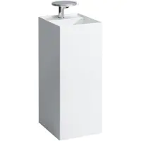 Laufen Kartell Lave-mains, posé, 2 trous pour robinet, sans trop-plein, 375x435x900, H8113310008151